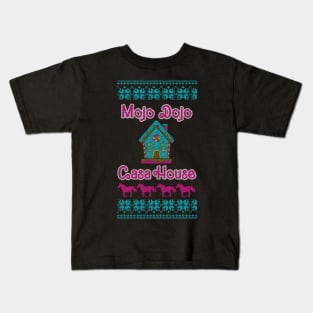 Mojo Dojo Casa House Christmas Kids T-Shirt